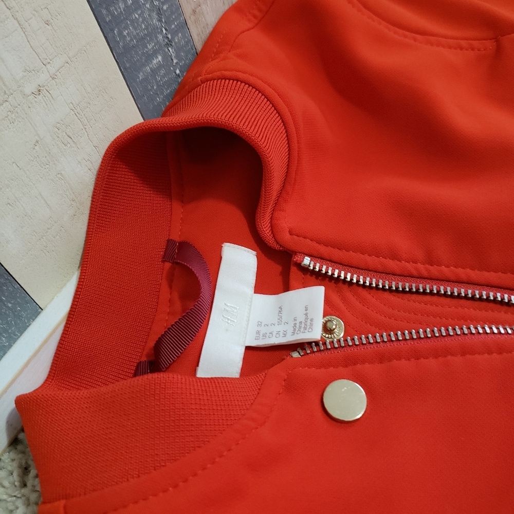Orange red Jacket - Picture 2 of 3